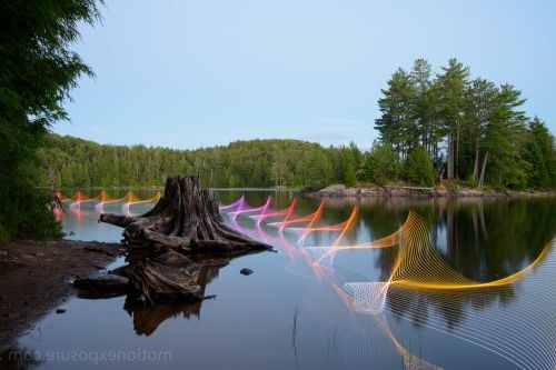 Цветные светодиоды для байдарки или каноэ - создание невероятных картин